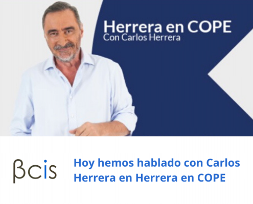 Hoy hemos hablado con Carlos Herrera en "Herrera en COPE"