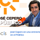 José Cepero en una entrevista en el Público