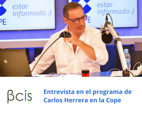 Entrevista en el programa de Carlos Herrera en la COPE